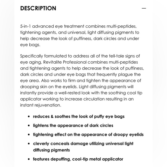 dERmELCT Eyelid & Dark Circle Corrector Professional Strength - Picture 6 of 15